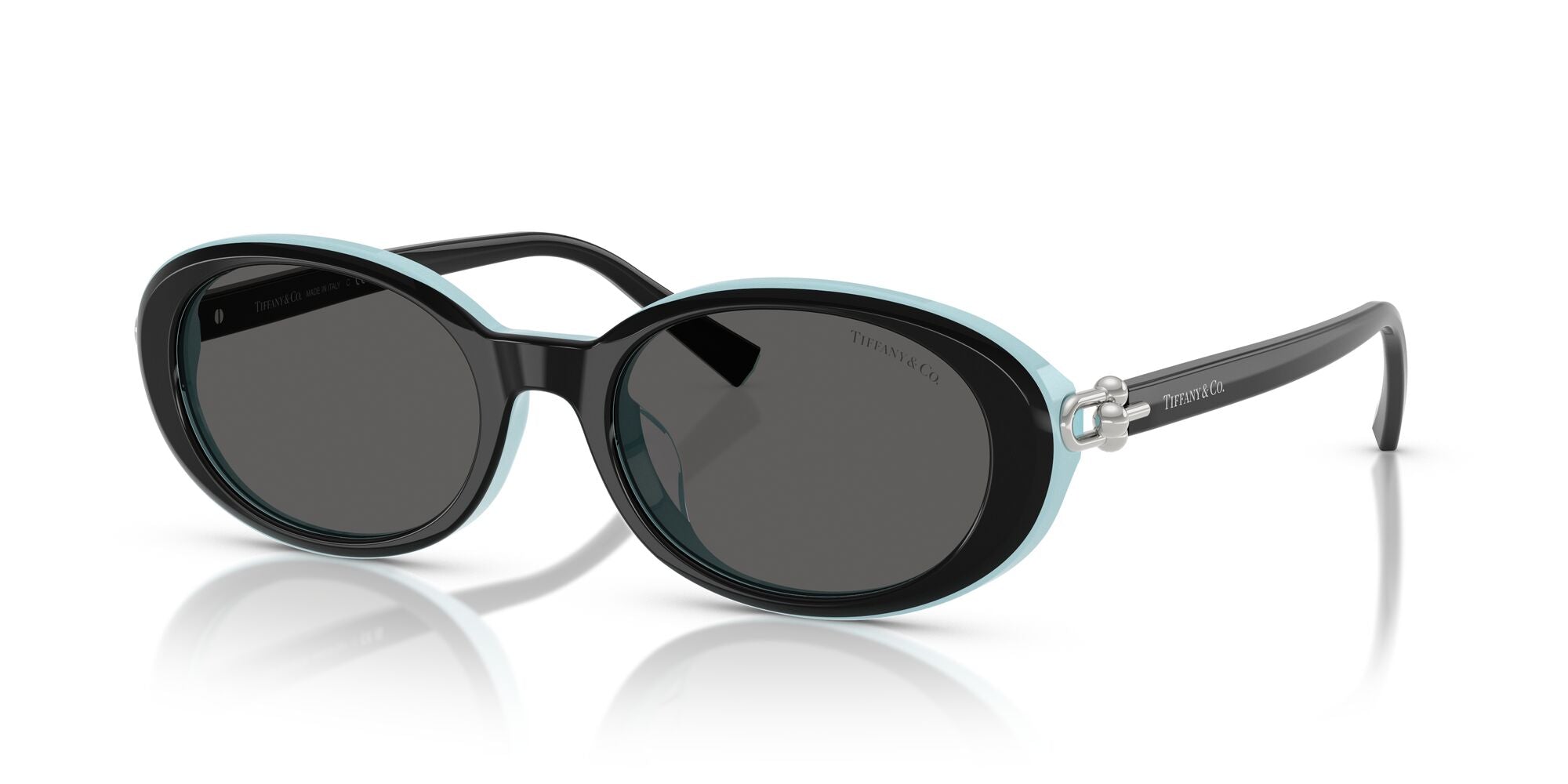 TIFFANY, 0TF4242D, 8055S4 Black On Tiffany Blue, 54